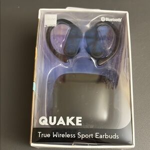 muze by Vivitar Quake True Wireless Sport Earbuds NIB